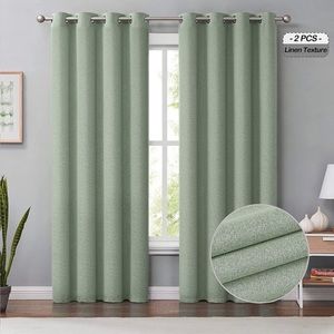 Sage Green Blackout Curtains